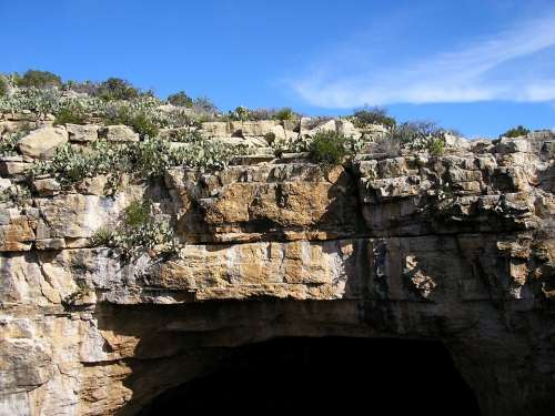 New Mexico Carlsbad Caverns Cavern Rock Hill