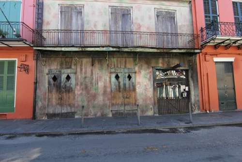 New Orleans Nola Derelict Building