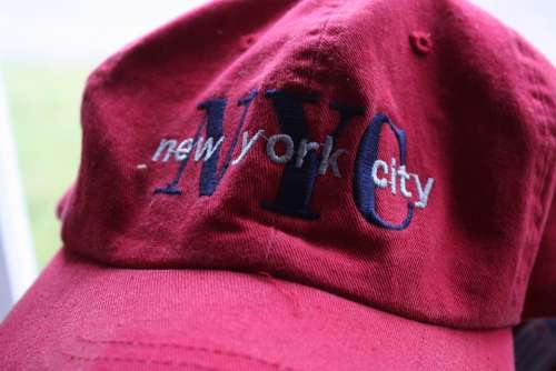 New York Ny Nyc New York City City Cap Red