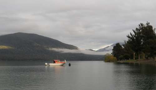 New Zealand Queenstown Lake