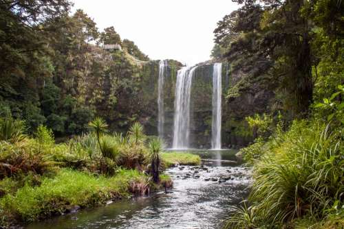 New Zealand Waterfall Whangarei