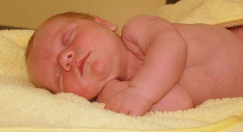 Newborn Baby Sleep Peaceful Infant Child Young