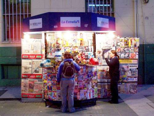 Newsstand Valparaiso Chile