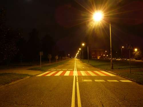 Night Street Way Seat Belts Transition Light