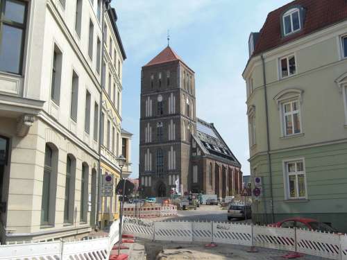 Nikolai Church Rostock Hanseatic League