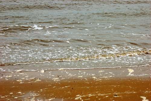 North Sea Sea Beach Water Spray Lake