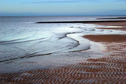 North Sea Wadden Sea Sea Beach Ebb Sky Water