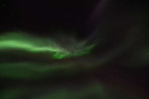 Northern Lights Aurora Borealis Solar Wind