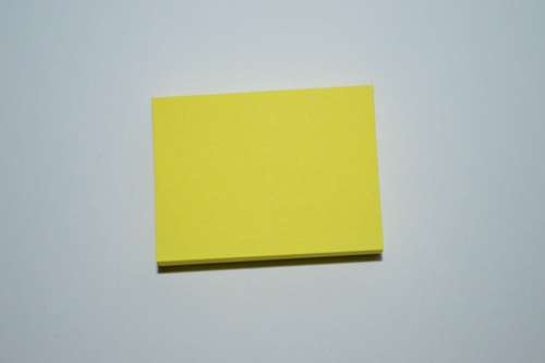 Note Stickies Notes Yellow Block Paper