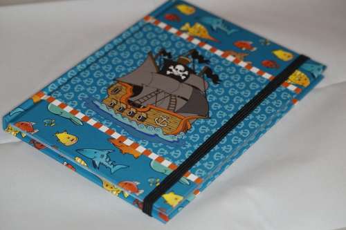 Notebook Boy Child Children Pirate Maritime Book