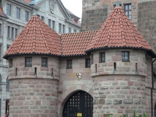 Nuremberg White Tower Tower Middle Ages