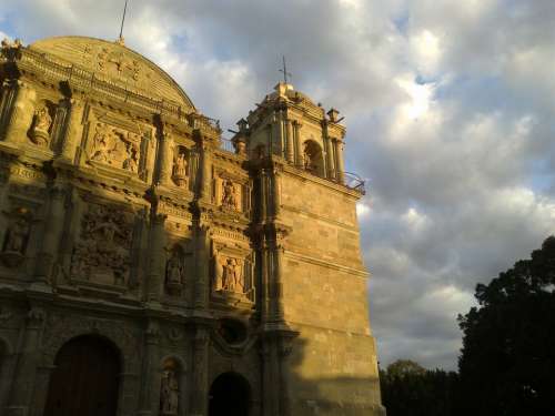 Oaxaca Architecture Cathedral