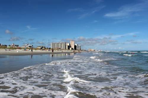 Ocean South Carolina Coast Travel Nature Tourism