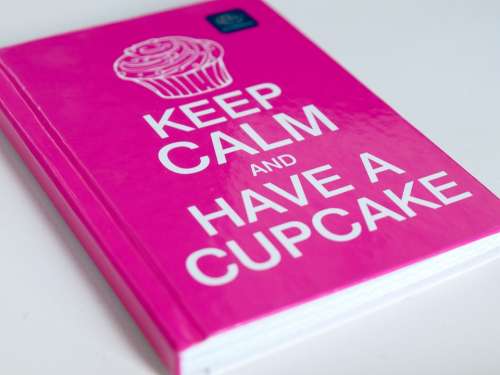 Office Notes Cupcake