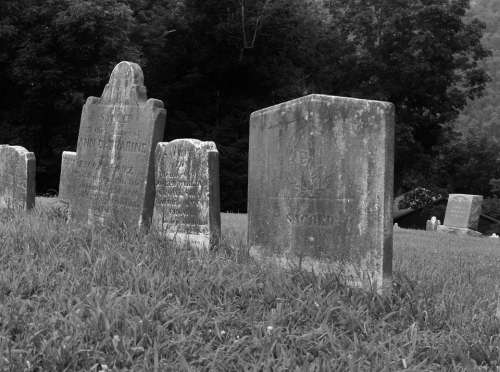 Old Tomb Grave West Virginia Civil War Harper