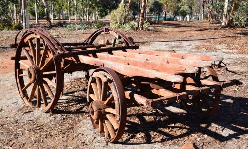 Old Wagon Rusty Wagon Spokes Old Wagon Wheel
