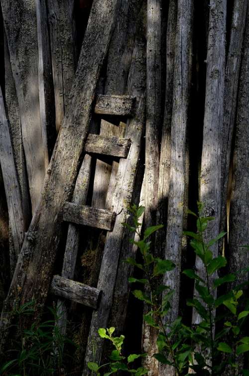 Old Wooden Wall Grey Barn