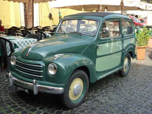 Oldtimer Auto Vintage Car Automobile Vehicles Italy
