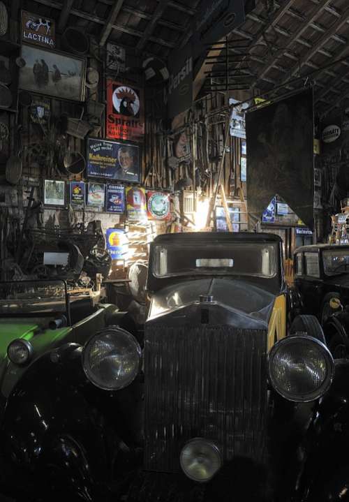 Oldtimer Museum Car Museum Auto Automotive