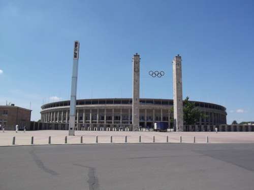 Olympic Stadium Olympiad Berlin Sport Sports