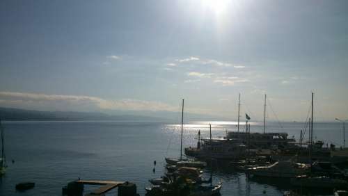 Opatija Sea Sun Blue Seaside Mediterranean Sky