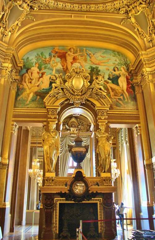 Opera Garnier Theatre Paris France Ornate