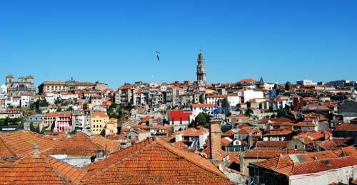 Oporto Portugal City Landscape Houses