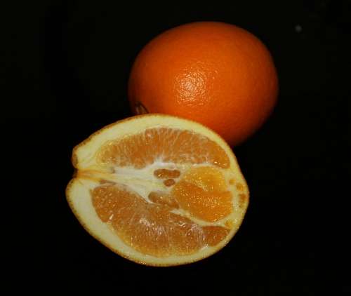 Orange Fruit Orange Fruit Citrus Round Circle