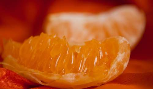 Orange Slice Citrus Fruit Healthy Fresh Food