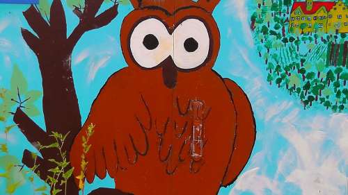Owl Jauz Eagle Owl Art Drawing Painting Animal