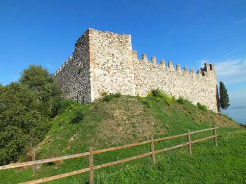 Padenghe Sul Garda Castle Middle Ages