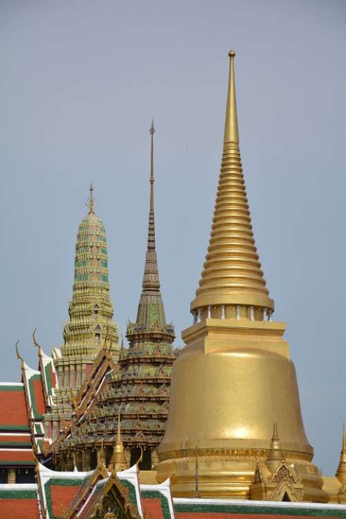 Palace Temple Of The Emerald Buddha Thailand Measure