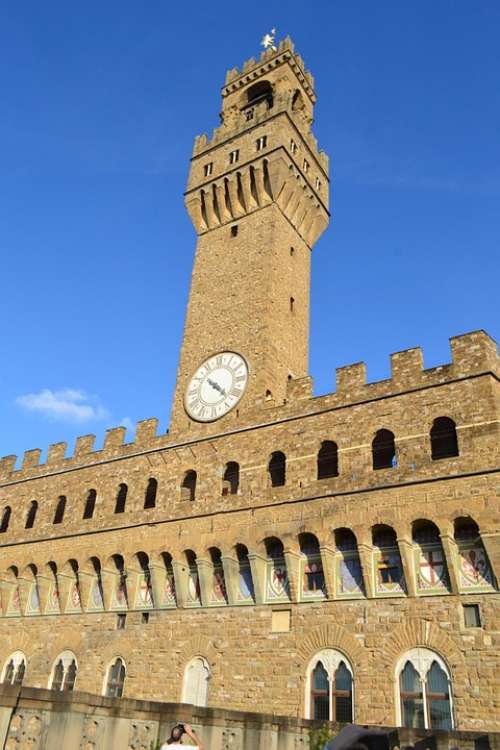 Palazzo Vecchio Florence Old Palace Italy Palace