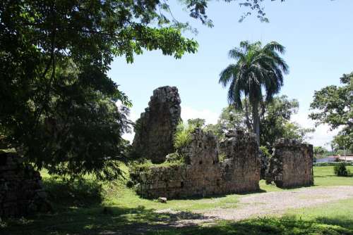Panama Ruins Old Architecture