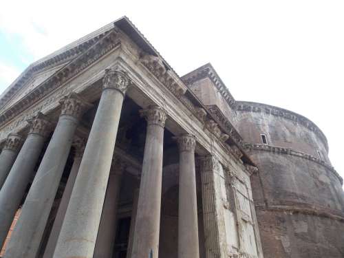 Pantheon Italy Rome Architecture Roman Monument