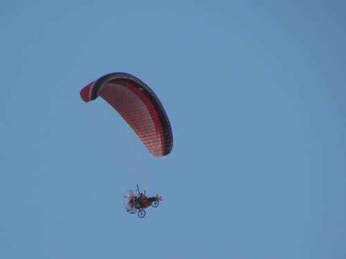 Paraglider Motorized Sky Human Hobby Freedom