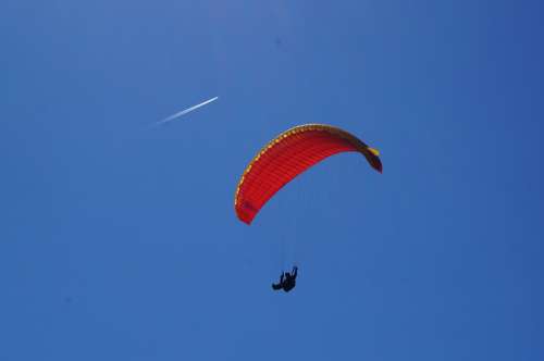 Paragliding Paraglider Fly Sport Sky Flying