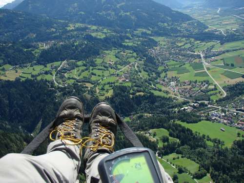 Paragliding Flying Gps Altimeter Alpine Boots