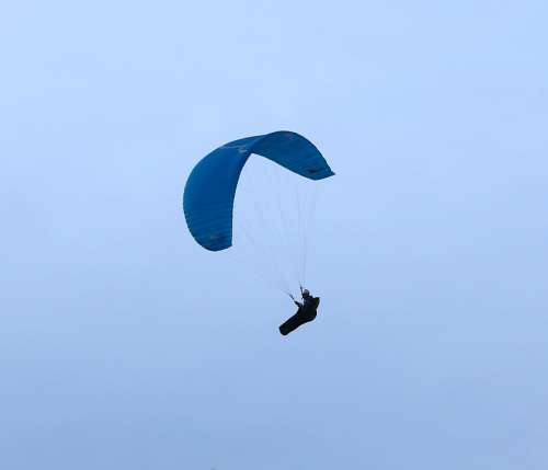 Paragliding Screen Wind Drafts Air Himmel