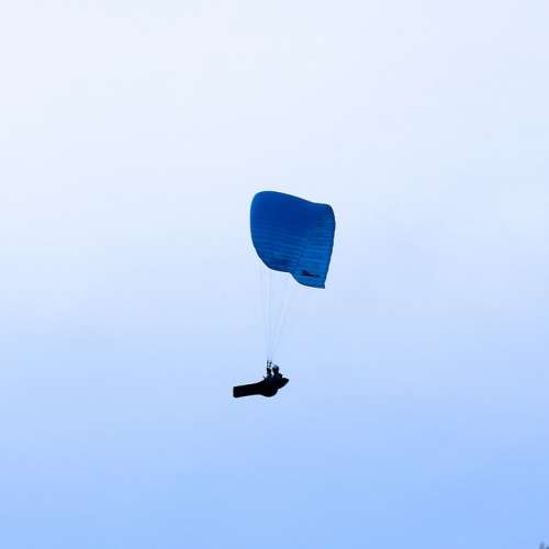 Paragliding Drafts Wind Screen Air Himmel