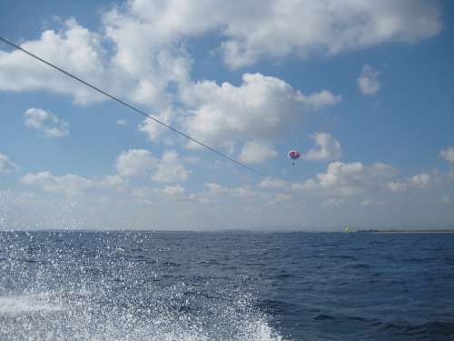 Parasailing Flying Water Sports