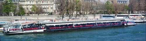 Paris Seine Peniche Boat