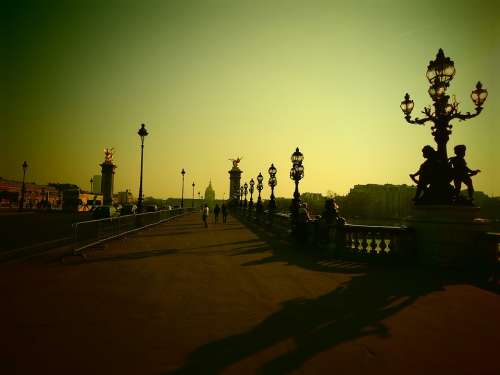 Paris France Its Bridge