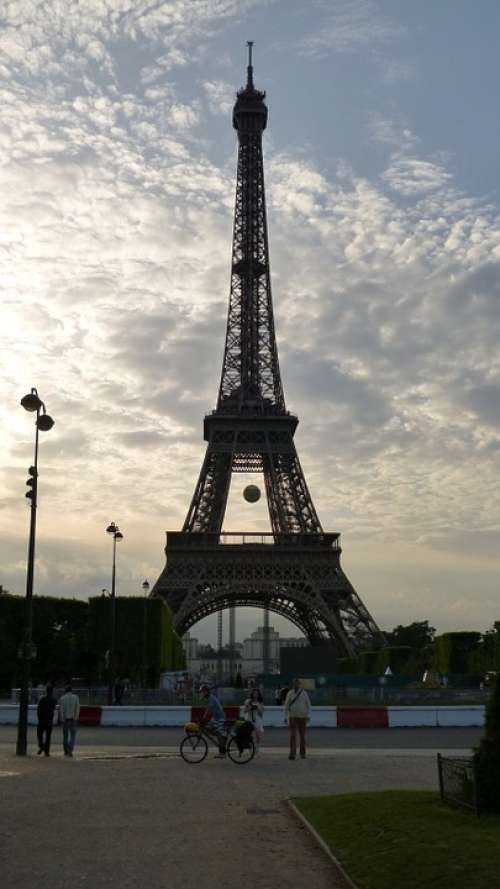 Paris Eiffel Tower Steel Structure Architecture