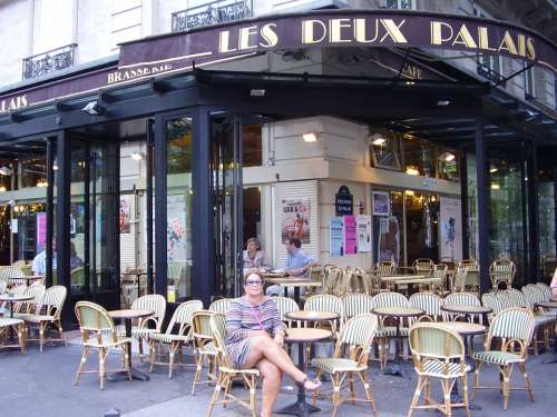 Parisian Cafe Pigale Paris France