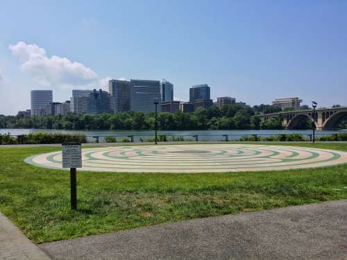 Park Washington Dc Rossyln Virginia Potomac River