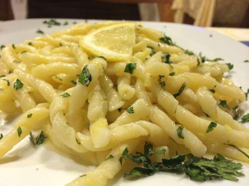 Pasta Noodles Italian Dinner Meal Food Cuisine
