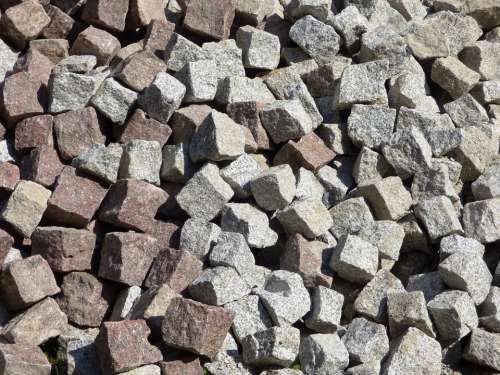 Pavement The Stones Heap Pavers Cube Stone