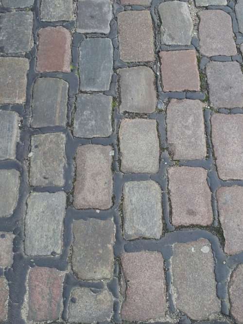 Paving Stones Cobblestones Ground Texture Stones