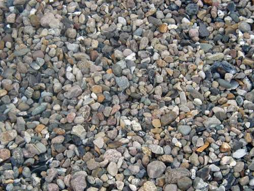 Pebbles Stones Round Steinig